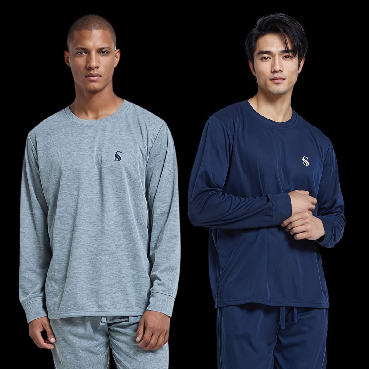 Ultimate Comfort Men's Pyjama Set with Siro Spinning Tech