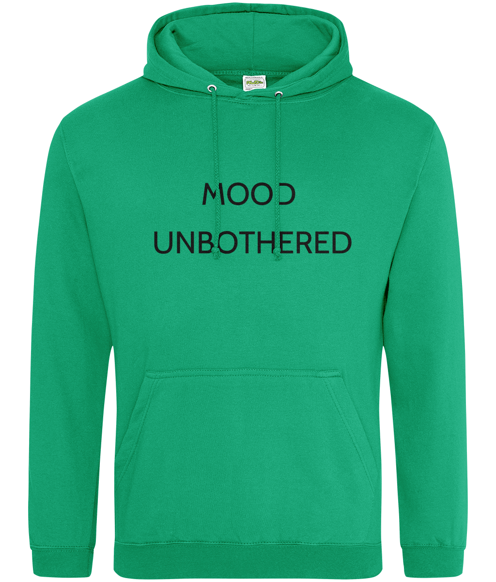 AWDis College Hoodie MOOD UNBOTHERED