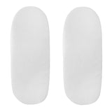 Moses Basket Jersey Fitted Sheet 100% Cotton - Pack Of 2