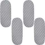 Moses Basket Jersey Fitted Sheet 100% Cotton - Pack Of 4