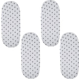 Moses Basket Jersey Fitted Sheet 100% Cotton - Pack Of 4