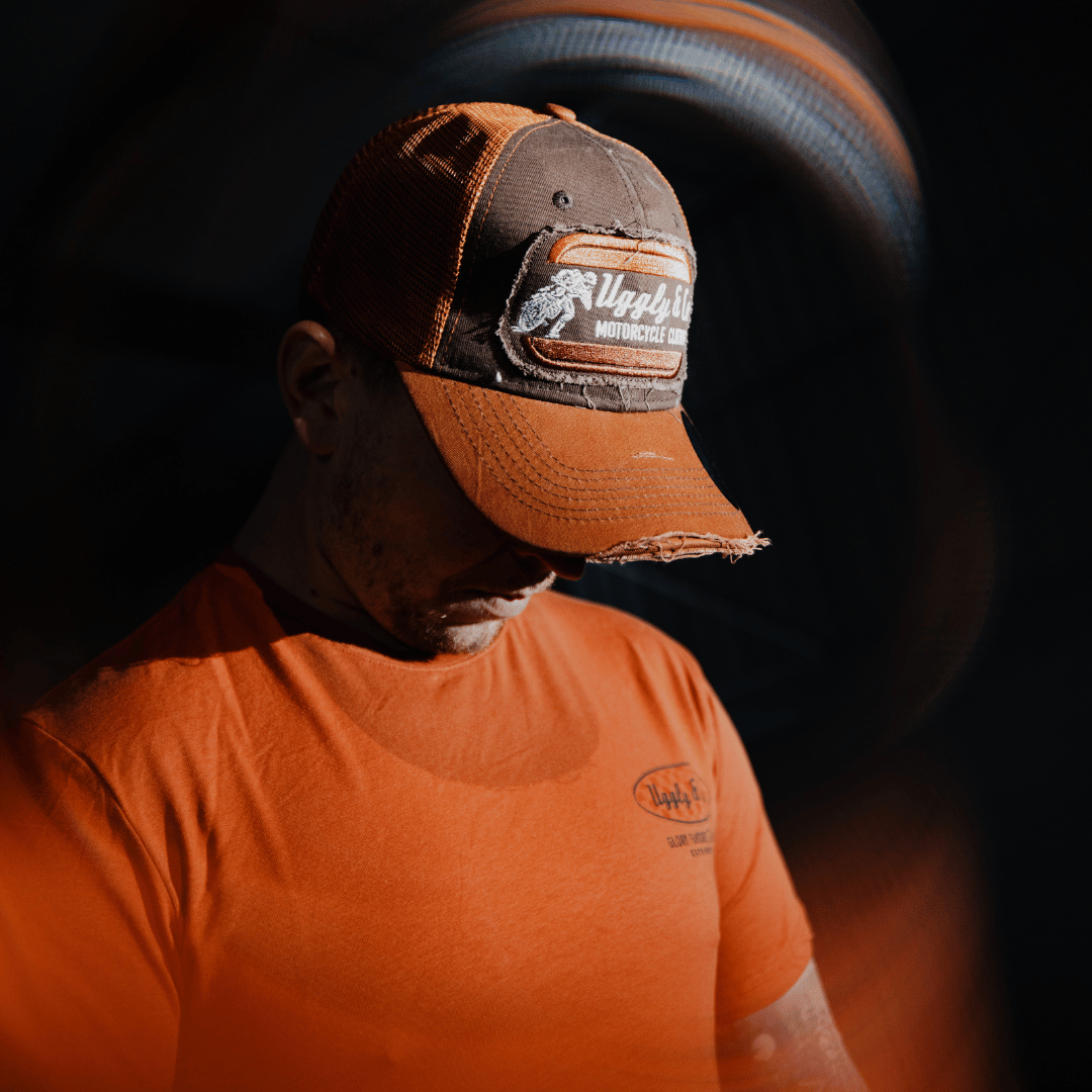 Rust Flattrack No.1 Tee