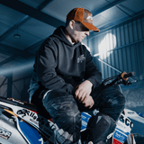 Black Flattrack Hoodie