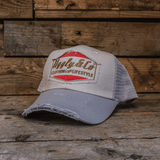 Silver & Grey Diamond Cap