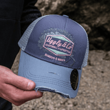 Purple Surf Diamond Cap