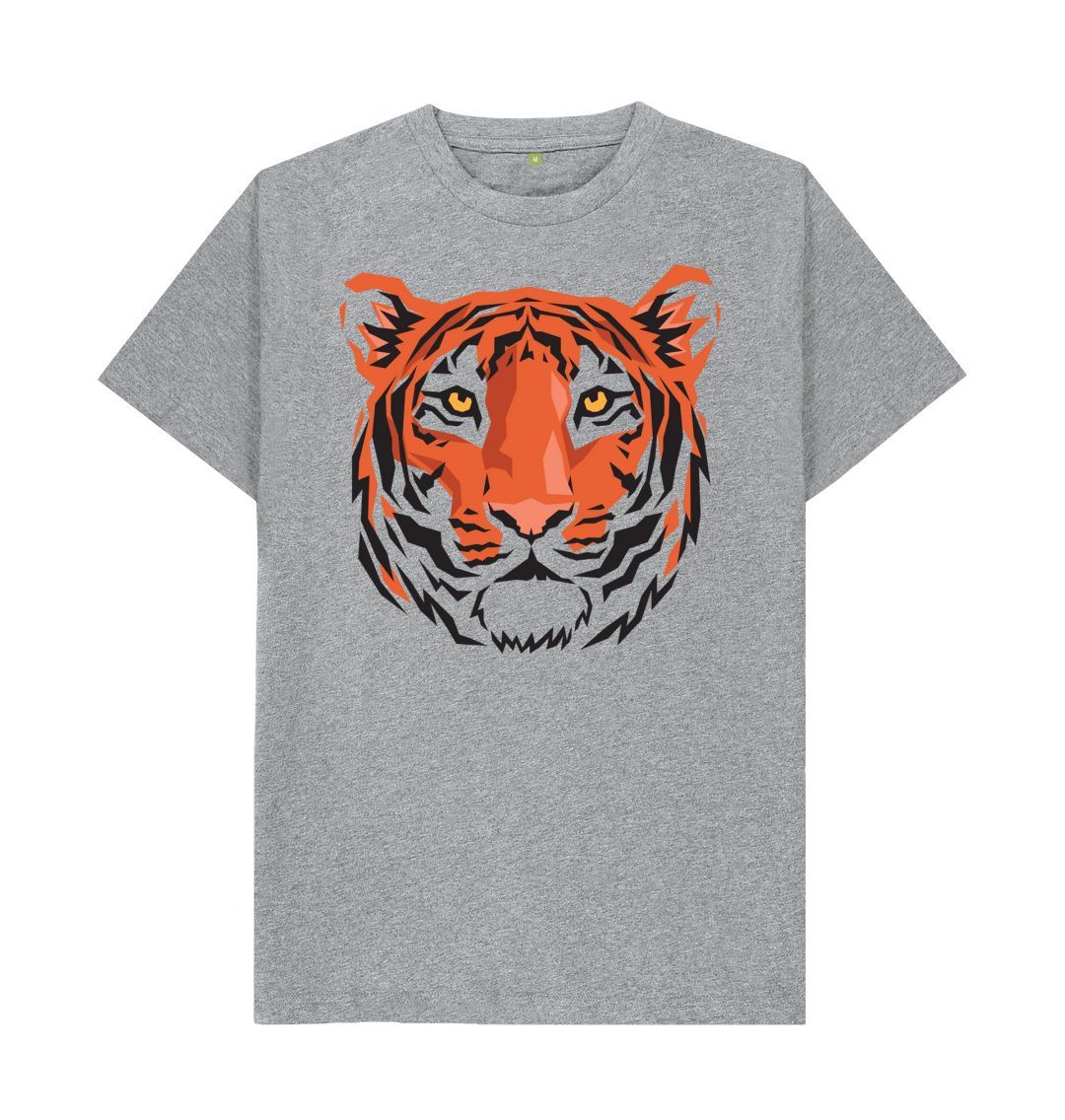 Unisex ‘Tiger Head’ Print T-Shirts