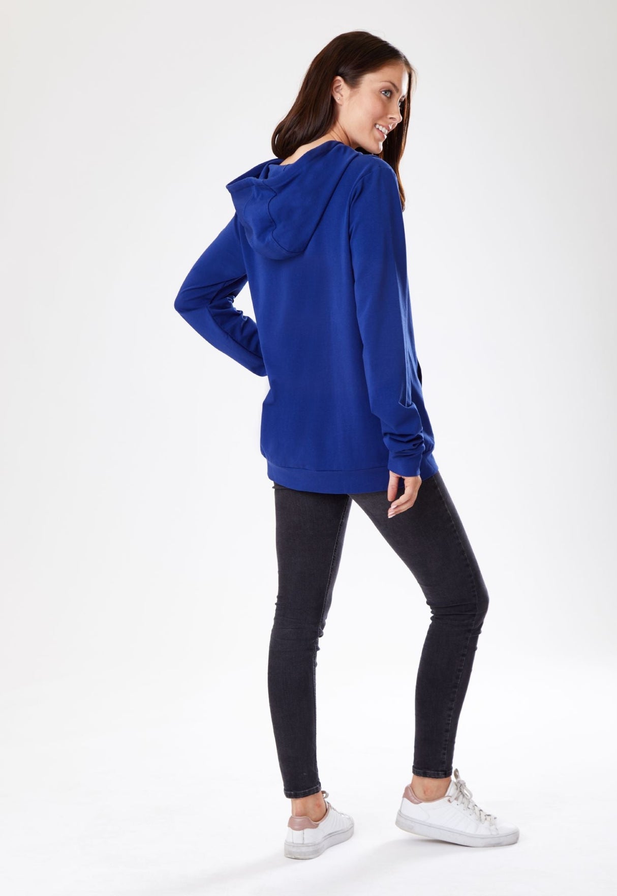 Navy Breastfeeding Hoodie