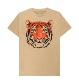 Unisex ‘Tiger Head’ Print T-Shirts