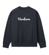 'Hardcore'  Womens oversized Sweatshirt