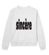 Sincère Womens Sweatshirt Black Type