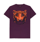 Unisex ‘Tiger Head’ Print T-Shirts