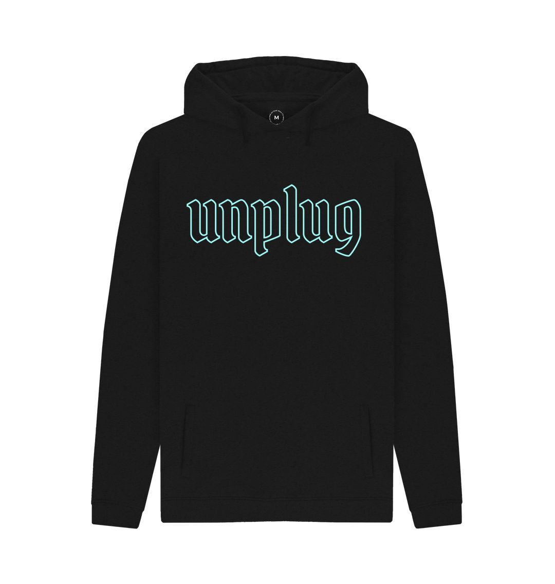 Men's Unplug Print Hoodie