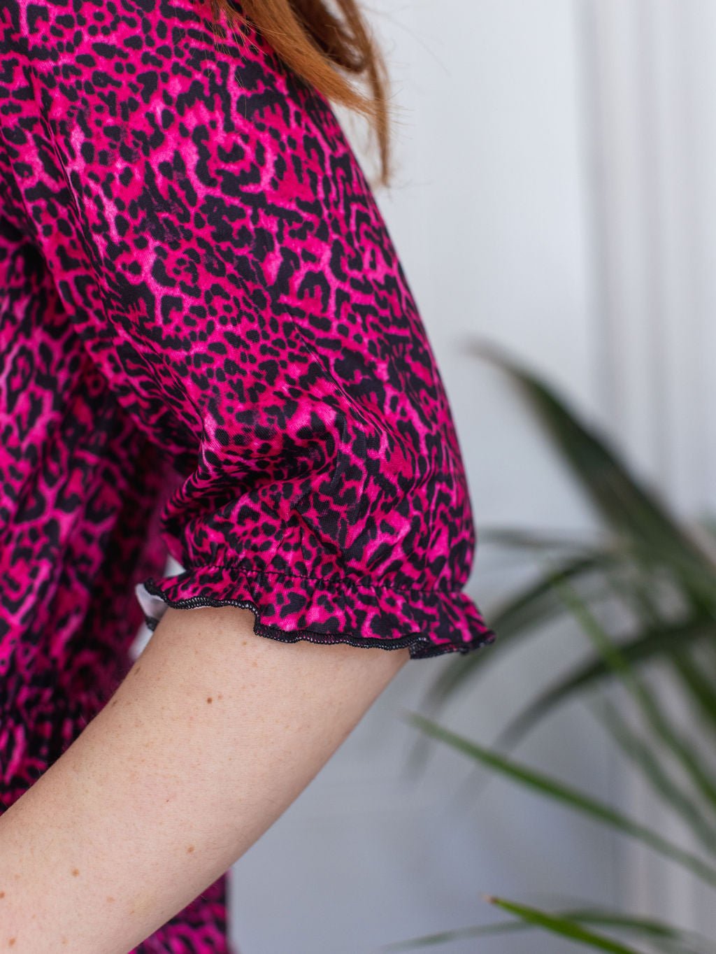 Petite Polly Leopard Dress