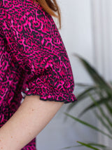 Petite Polly Leopard Dress