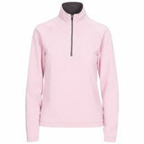 Ladies Trespass Skylar Half Zip Top Fleece Jumper
