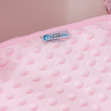 Pod Pink Dimple Moses Basket Bedding Set