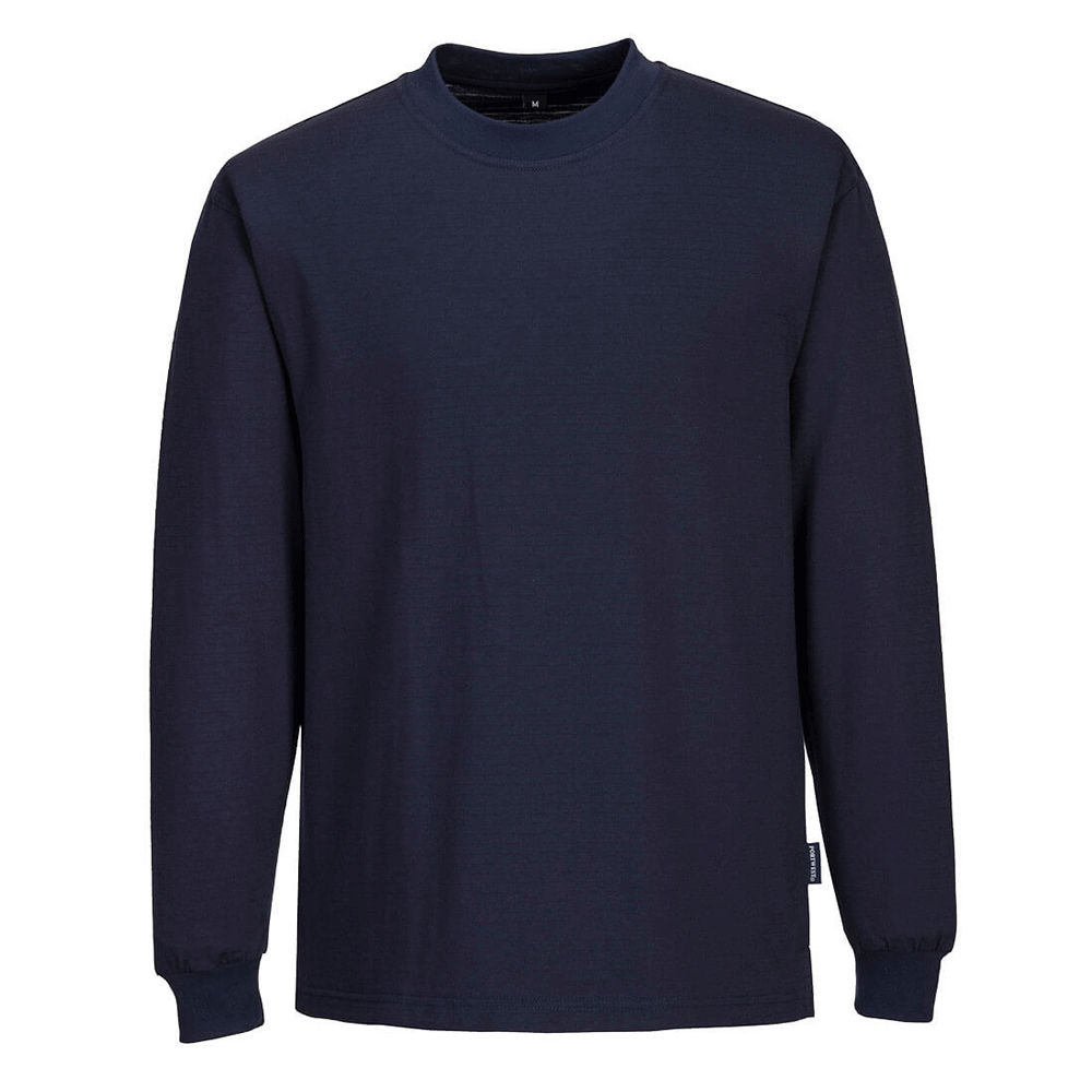 Portwest AS22 Anti-Static ESD Long Sleeve T-Shirt