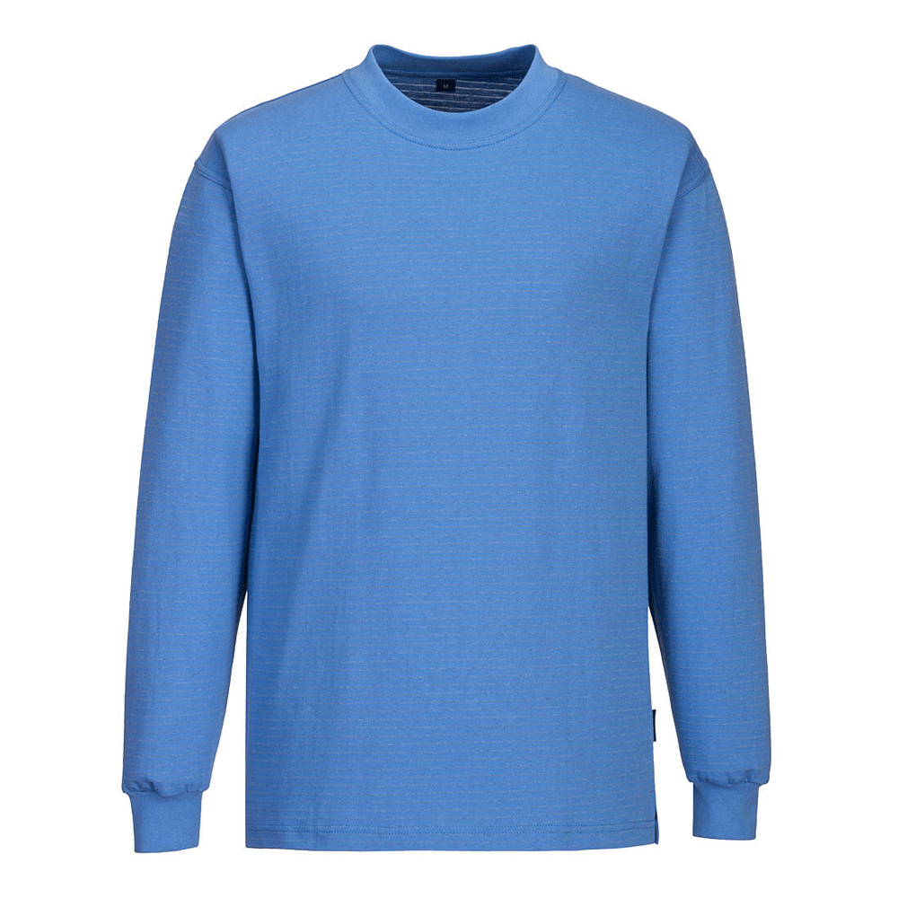 Portwest AS22 Anti-Static ESD Long Sleeve T-Shirt