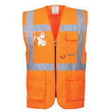 Portwest S476 Berlin Executive Hi Vis Zip Vest