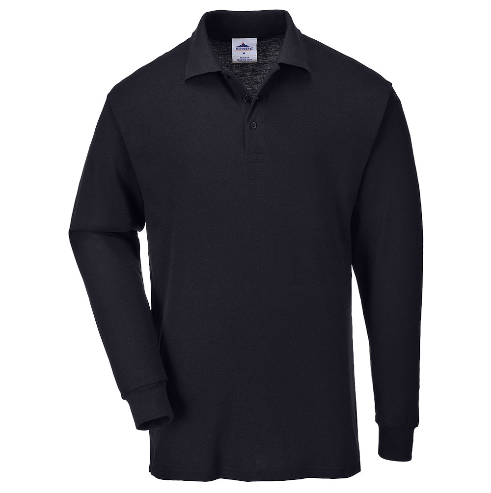Portwest B212 Genoa Long Sleeved Polo Shirt