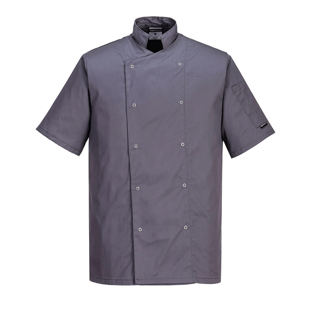Portwest C733 Cumbria Short Sleeve Chefs Jacket