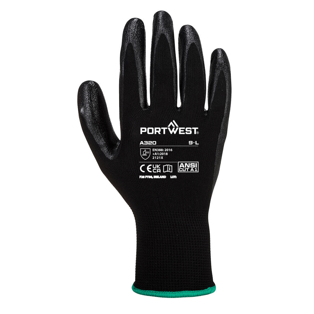 Portwest A320 Dexti-Grip Nitrile Gloves