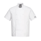 Portwest C733 Cumbria Short Sleeve Chefs Jacket