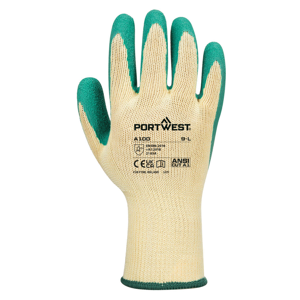 Portwest A100 Grip Glove - Latex