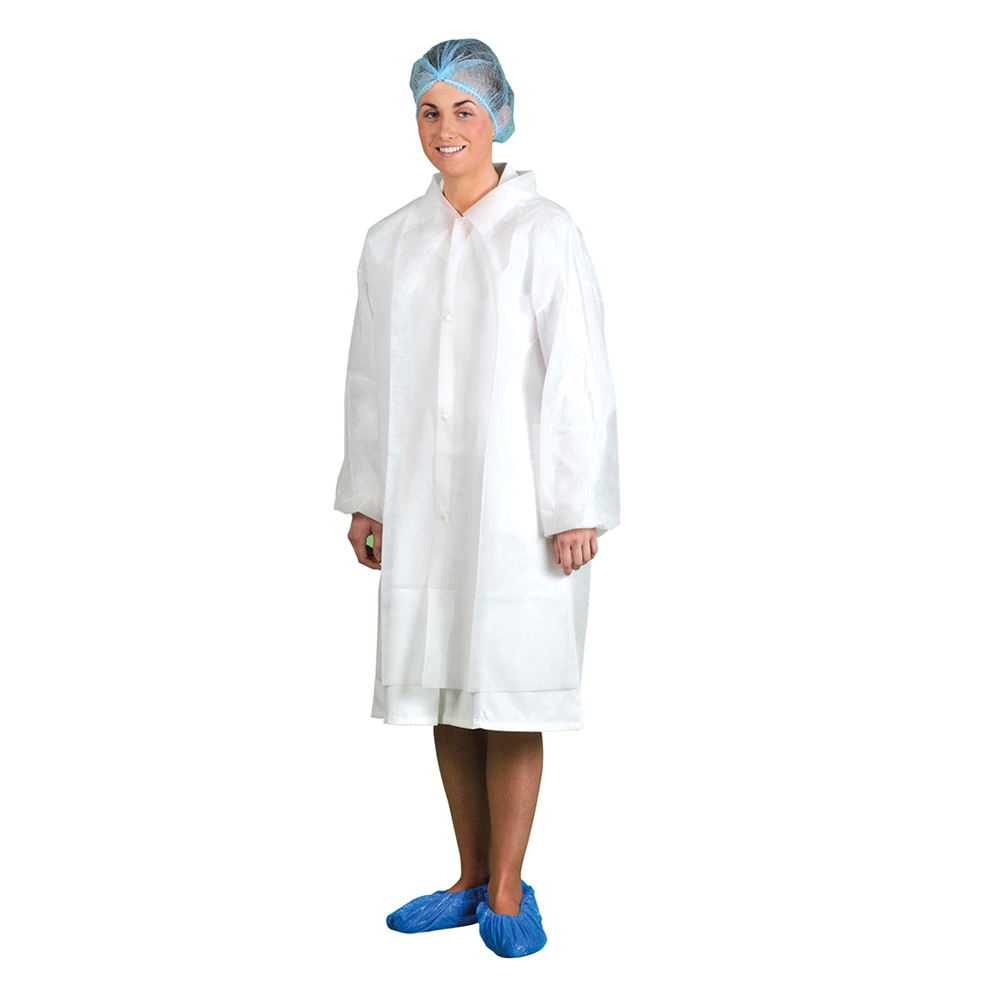 Portwest D118 Disposable Visitors Coat PP (PK200)