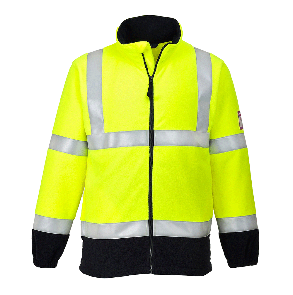 Portwest FR31 Flame Resistant Anti-Static Hi-Vis Fleece