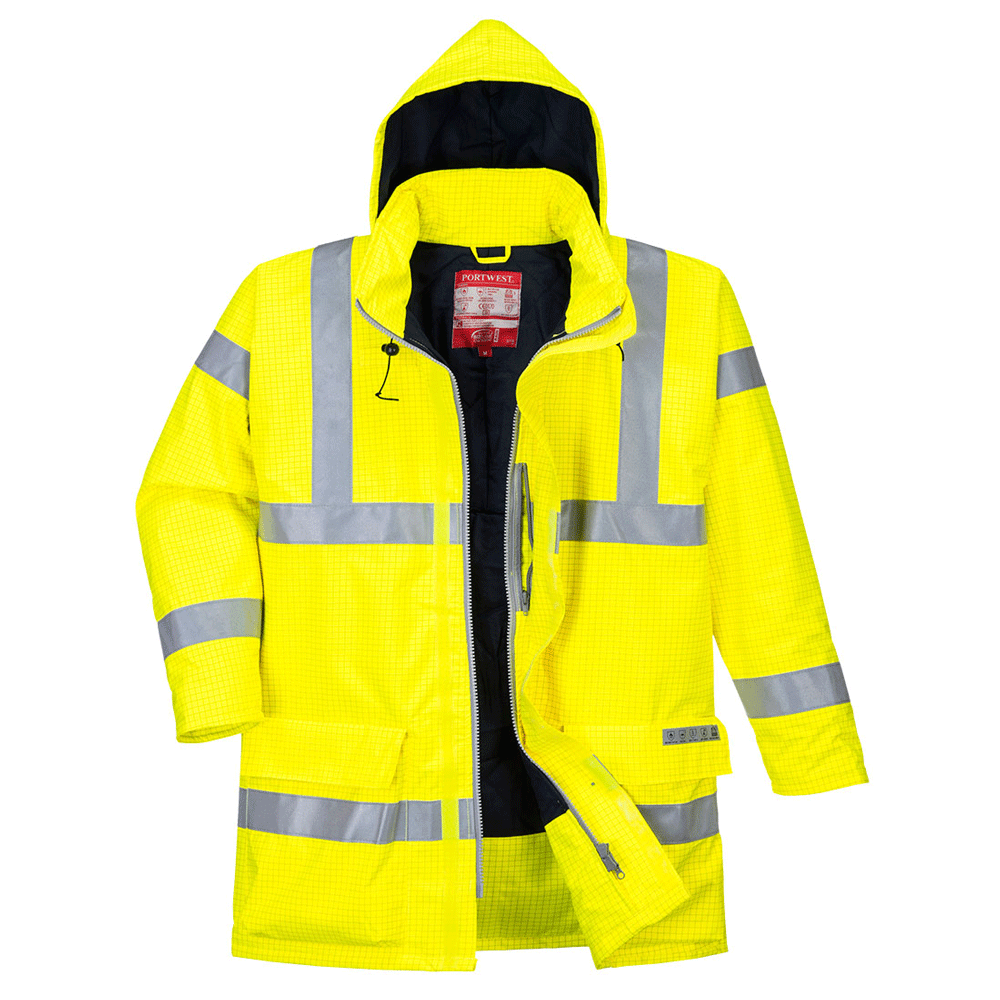 Portwest S778 Bizflame Rain Hi-Vis Antistatic FR Jacket