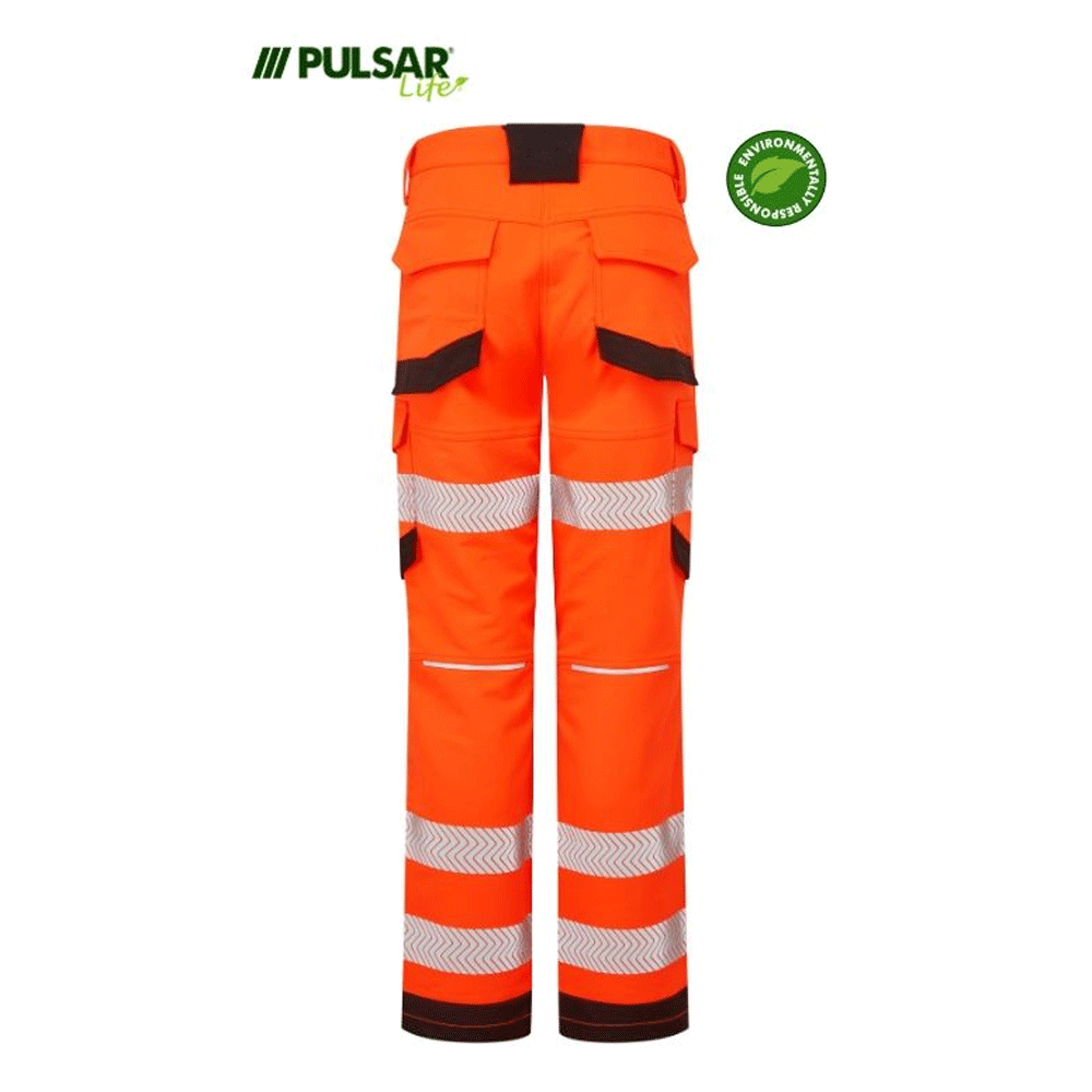 Pulsar Life LFE922 GRS Hi-Vis Stretch Combat Kneepad Trouser