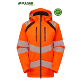 Pulsar Life LFE919 GRS Hi-Vis Waterproof Insulated Parka Jacket