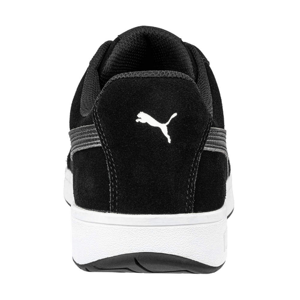 Puma Iconic Low S1PL ESD FO HRO SR Safety Work Trainer Shoe Black / UK 5