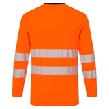 Portwest DX416 DX4 Hi-Vis Long Sleeve T-Shirt