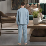 Ultimate Comfort Men's Pyjama Set with Siro Spinning Tech