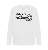 Men 'Empower' Hand cuff Print long Sleeve T-Shirt