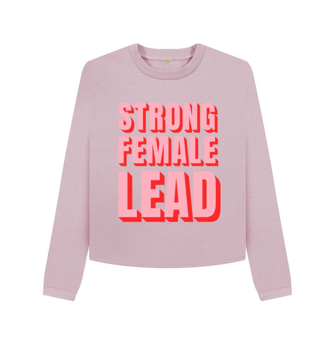 Women 'Strong Female Lead Print Jumper