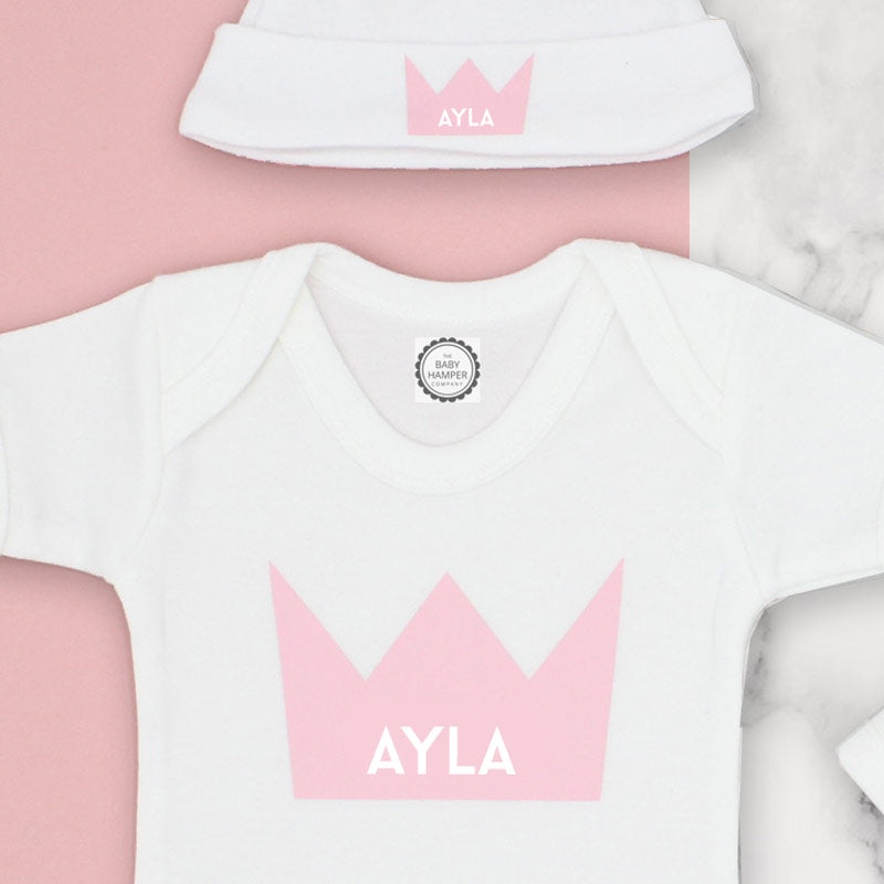 Queen For A Day Personalise Baby Girl's Gift Box