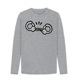 Men 'Empower' Hand cuff Print long Sleeve T-Shirt