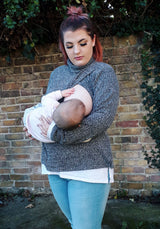 Rebecca Roll Neck Breastfeeding Jumper