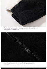 Retro Plaid Lambswool Turtleneck Jacket