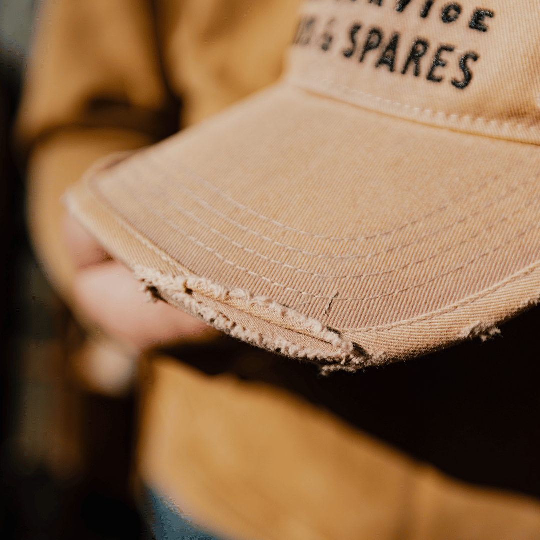 Beige Parts & Spares Cap