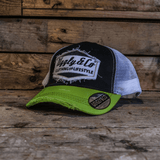 Yellow & White Diamond Cap