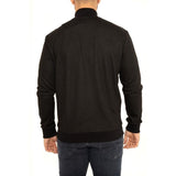 BALR Mens Brooklyn Metal Badge Track Jacket (Black)