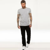 Mens Denim Jeans Straight Leg Regular Fit Basic Casual Work Heavy duty All Sizes