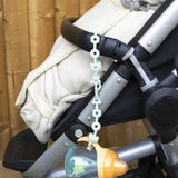 Squiggle Strap® 2pcs Antimicrobial Food Grade Silicone Toy Straps