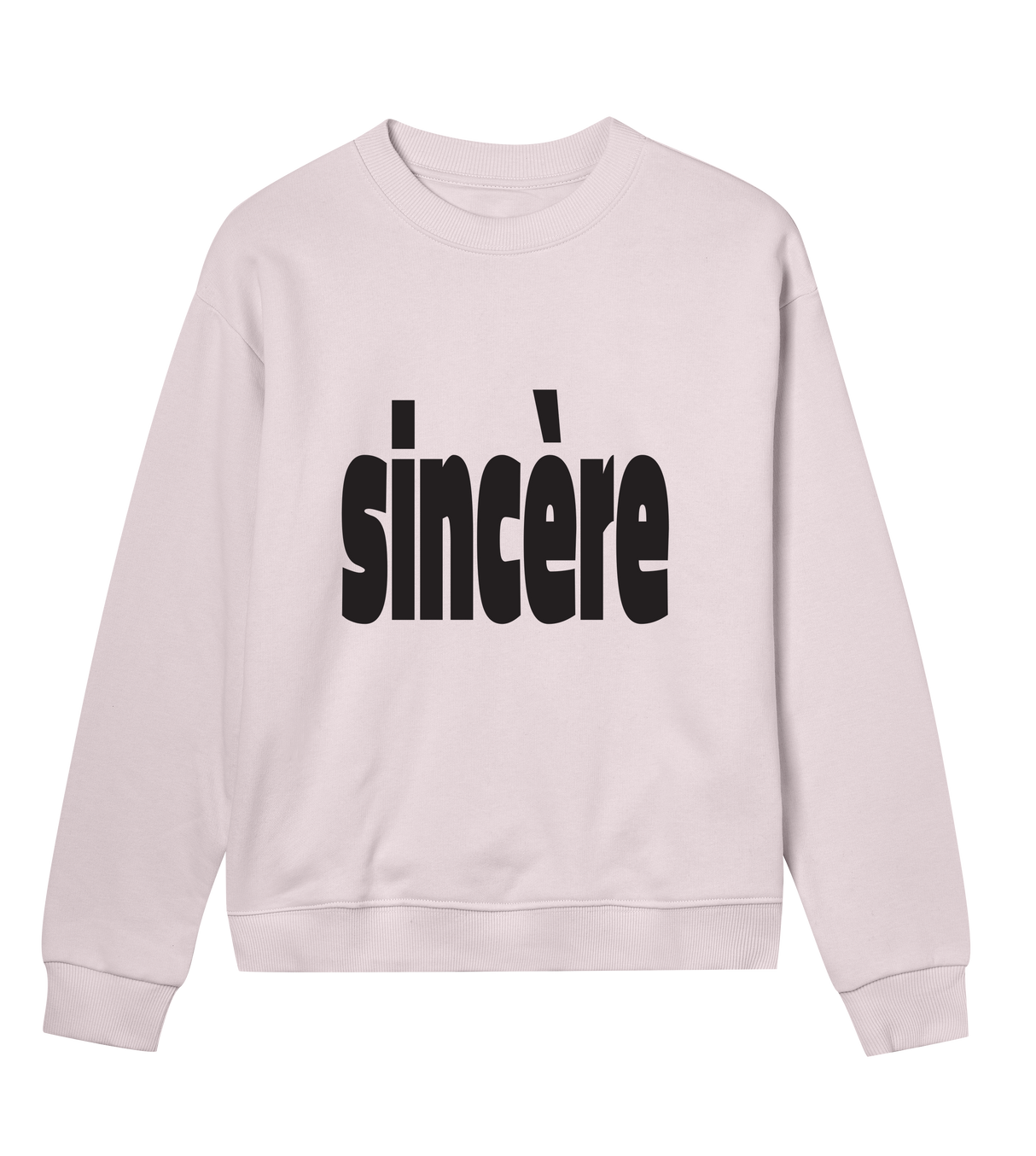 Sincère Womens Sweatshirt Black Type
