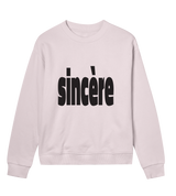 Sincère Womens Sweatshirt Black Type
