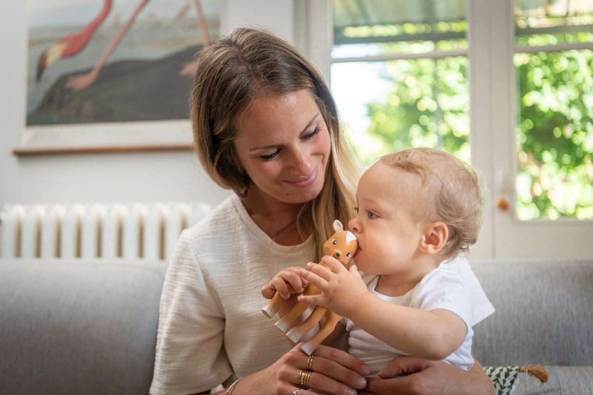 Sophie la girafe® - Fanfan the Fawn Natural Rubber Teether Toy